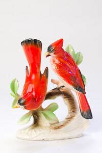 porcelain japanese cardinal figurine ebay