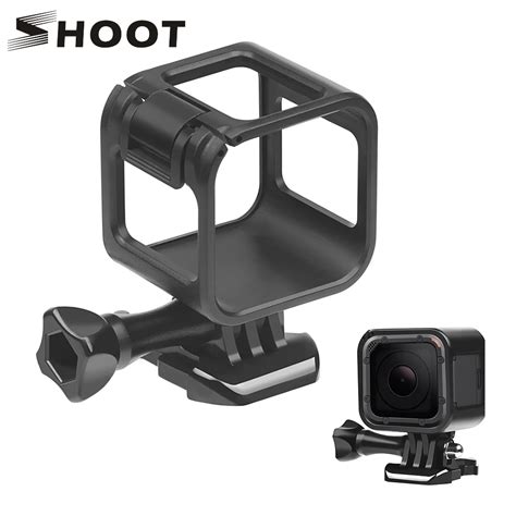shoot durable standard protective frame  gopro hero   session camera mount kit  gopro