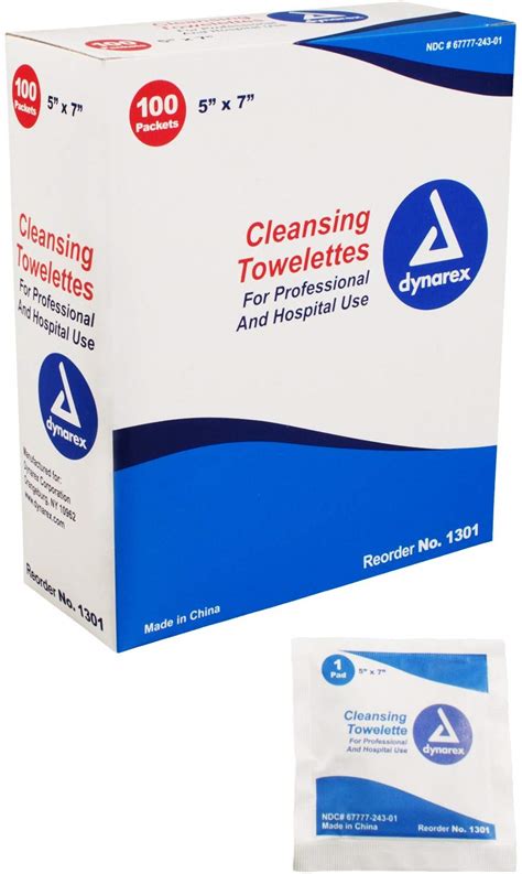 cleansing towelettes cs sterling distributors
