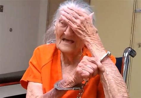 94 Year Old Florida Woman Handcuffed And Jailed For Refusing To Leave