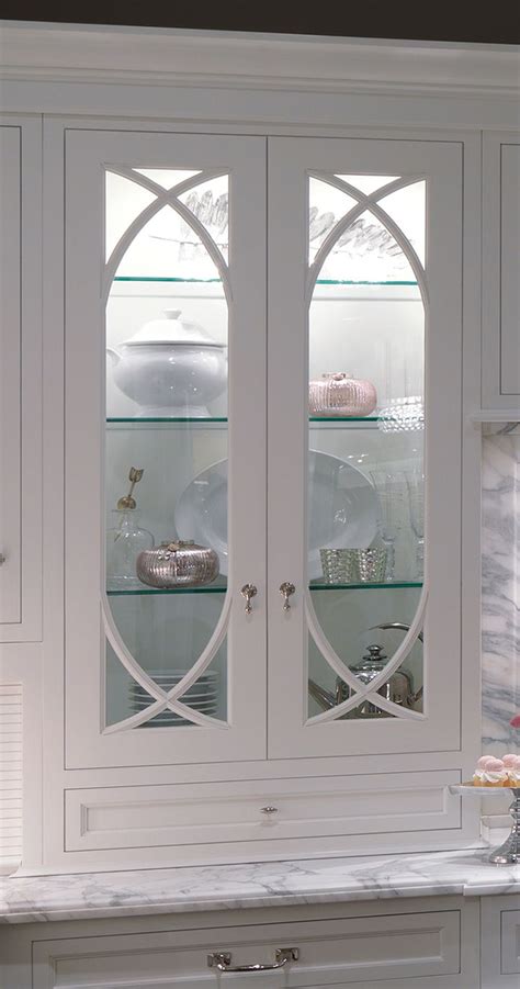 id   wavy glass upper cabinet doors  glass