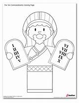 Commandments Coloring Ten Pages Commandment Kids Catholic Colouring Bible Printable School Sheets Obey God Sunday Preschool Activities Books Coloringhome Doll sketch template