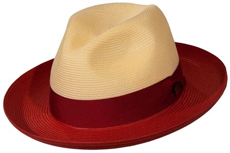 dobbs toledo two tone straw fedora in 2019 mens dress hats mens straw hats hats for men