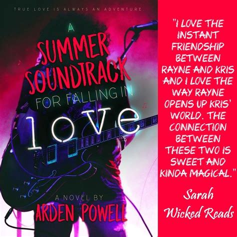 a summer soundtrack for falling in love by arden powell