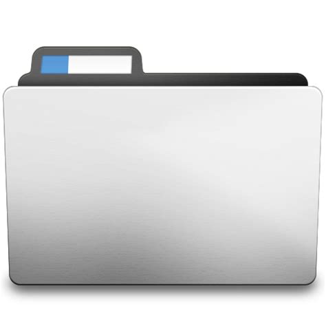 white standard icon folder replacement icons softiconscom