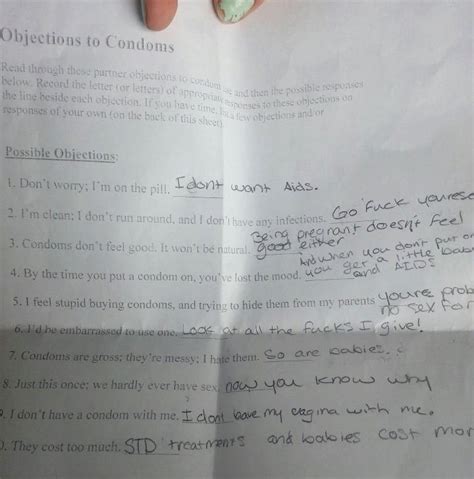 14 year old girl suspended for these legendary answers to