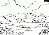 Pemandangan Mewarnai Gunung Sketsa Alam Tk Informazone Menarik Seru Tanpa Diwarnai Kelas Indah Menggambar Sawah Mudah Laut Paud Ibu Bebas sketch template