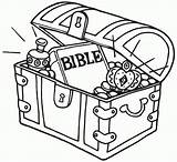 Treasure Bible Coloring Chest Heaven Hidden Pages Treasures Drawing Open Box Kids Crafts Colouring School Sunday Pirate Story Google Church sketch template