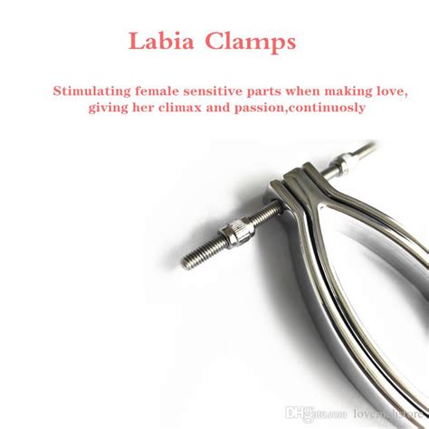 Thumbscrews Metal Labia Clamps Pussy Spreader Stimulator Easy Access