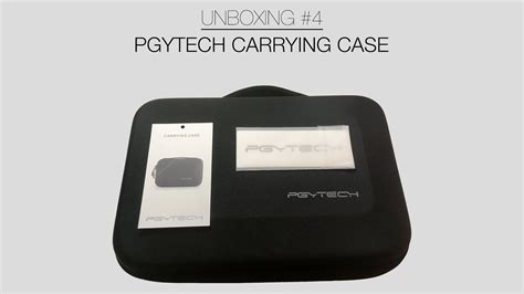 unboxing pgytech carrying case  dji osmo action osmo pocket gopro hero   action