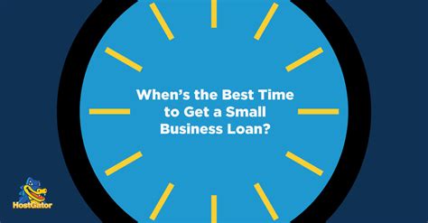 when s the best time to get a small business loan hostgator blog