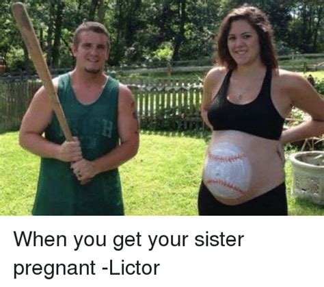 Sister Gets Pregnant Telegraph