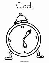 Clock Coloring Pages Printable Kids Clipart Time Alarm Drawing Color Cuckoo Print Cliparts Colouring Clocks Grandfather Worksheet Telling Bestcoloringpagesforkids Walking sketch template