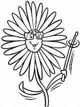 Colorat Floare Lunette Flori Planse Floarea Dirijor Soarelui Plansa Clopotel Laminas Imprimer Educatie Plantilla Contextualizar Desen şi sketch template
