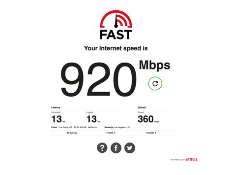 netflixs fastcom speed test     view upload speeds  latency firstpost
