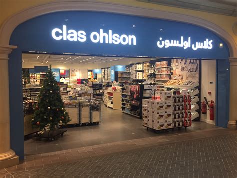 clas ohlsons  franchise store  dubai  opened