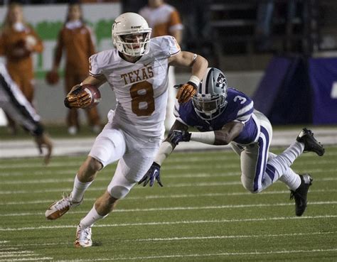 Jaxon Shipley 8 Texas Football Texas Football Helmets