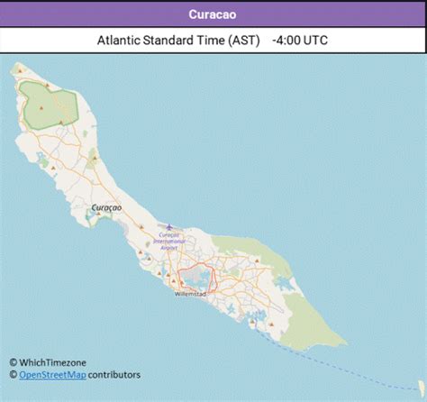 curacao time zone whichtimezone