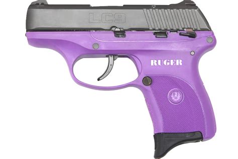shop ruger lc mm centerfire pistol  lady lilac purple frame  sale  vance outdoors