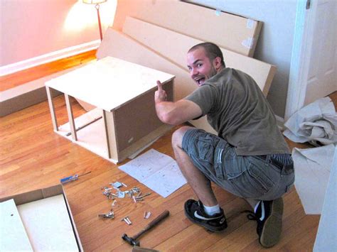 partner assemble ikea furniture