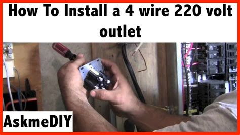 install   volt  wire outlet dryer outlet home electrical wiring dryer plug