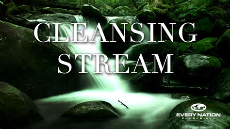register now for the next cleansing stream session every nation