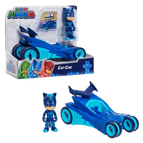 pj masks catboy cat car articulated action figure  vehicle blue walmartcom