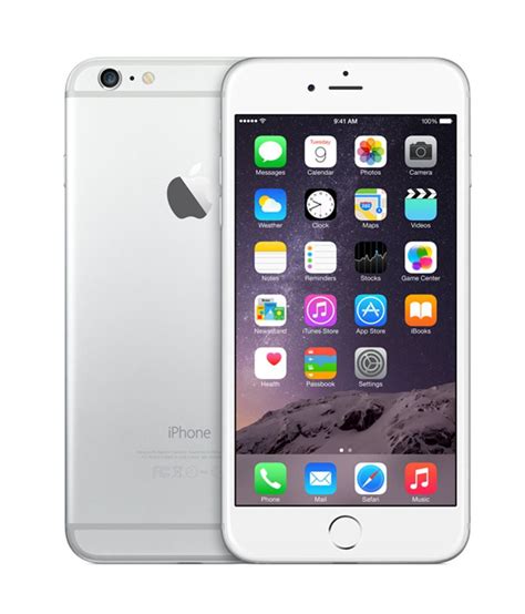 apple iphone   gb silver mobile phone mobile phones    prices snapdeal india