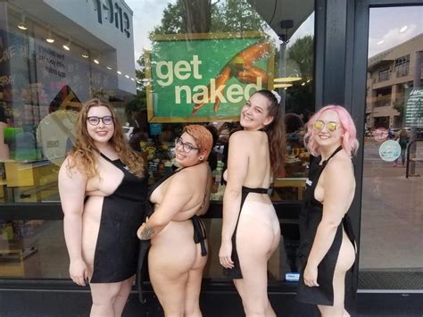 Come To Work Naked Day Lush Store Various Years And Venues 180 Pics 2