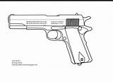 Drawing M1911 1911 Paintingvalley sketch template