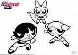 Powerpuff Coloring Girls Pages Printable Sheets Girl Book Cartoon Pony Desenhos Blossom Bubbles Crafts Buttercup Drawings Drawing Disegni Paper Puzzle sketch template