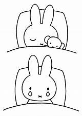 Miffy sketch template