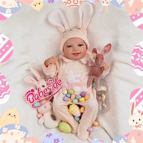 babeside leen  cutest realistic reborn easter bunny baby girl