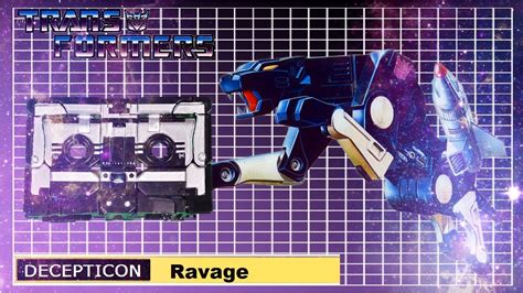 The History Of Ravage G1 1984 Transformers Cartoon Youtube