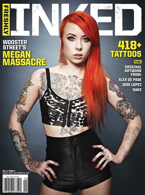 Freshly Inked Magazine Megan Massacre