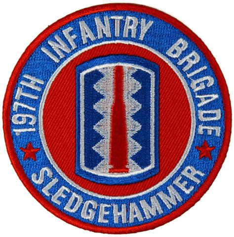 infantry brigade patch sledgehammer