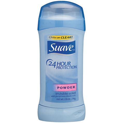 suave  hour protection anti perspirantdeodorant invisible solid