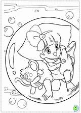 Momo Minky Coloring Pages Colouring Magical Princess Printable Template sketch template