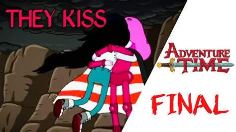 Marceline And Princess Bubblegum Kiss [adventure Time