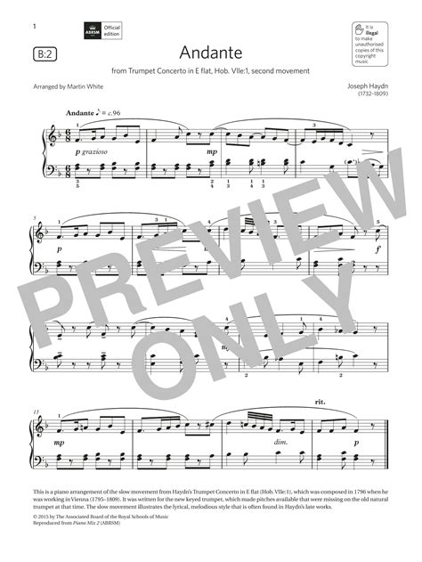 andante grade 3 list b2 from the abrsm piano syllabus 2021 and 2022