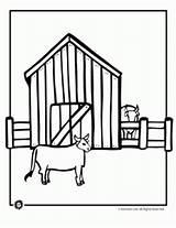 Coloring Shed Farm Cow Pages Cows Animal Designlooter 94kb 300px sketch template