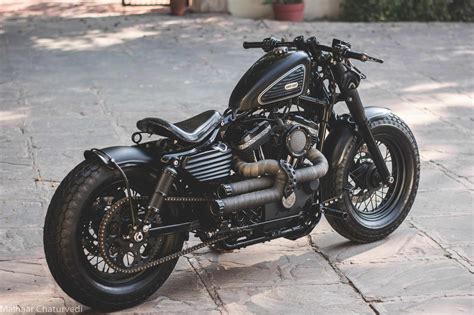 hell kustom harley davidson   rajputana custom motorcycles