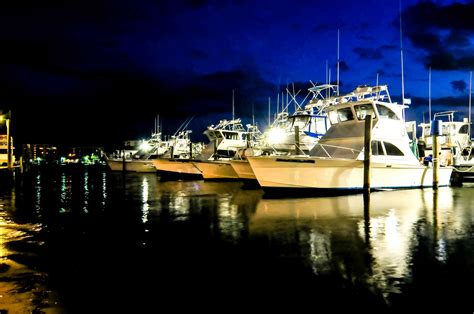fishing boats  night  stock photo public domain pictures