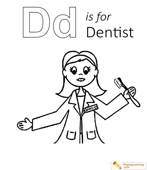 dentist coloring page dentist coloring pages  kids coloring pages