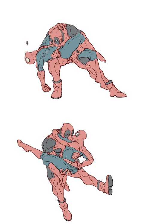 spiderman x deadpool