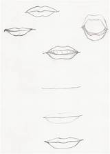 Lip Shadow Lipes sketch template