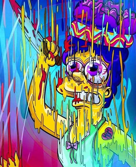 Pin By Taylor Komatz On Him In 2019 Simpsons Art Trippy