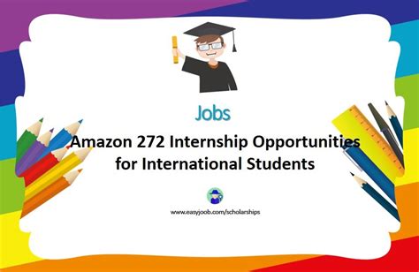 amazon  internship opportunities  international students easyjoobcom