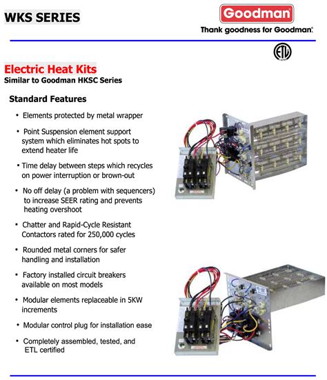 kw heat strip wiring diagram creative
