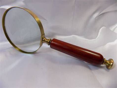 New Antique Vintage Style Brass Magnifying Glass By Aresindia